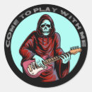 Search for bass guitar player stickers Band