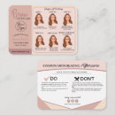 Search for microblading aftercare business cards Eyebrows