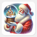 Recherche de noël magique autocollants Flocons de neige