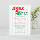 Search for december birthday invitations Green