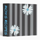Search for floral design binders Stripes