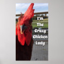 Recherche de poulet fou posters Poulets