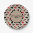 Search for moose paper plates Wildlife