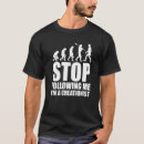 Search for stop following me tshirts Creationist