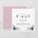 Search for babies square invitations Floral