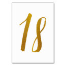 Search for number 18 Table numbers