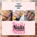 Search for nail salon window decals Minimal