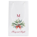 Search for red gift bags Merry and bright
