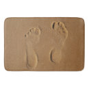 Search for footprint bath mats Ocean