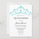 Search for teal blue quinceanera invitations Party