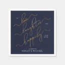 Search for navy napkins Calligraphy