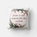 Search for christian christmas pillows Scripture