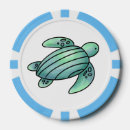 Recherche de tortue jetons poker Bleu