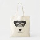 Search for miniature schnauzer tote bags Cute