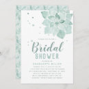 Search for succulent bridal shower invitations Floral
