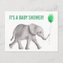 Search for postcard baby shower invitations Animal