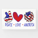 Search for holiday banners Red white and blue