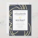 Recherche de jaune et blanc invitations Moderne
