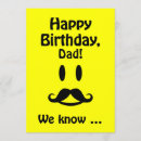 Search for moustache birthday cards Humour