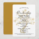 Recherche de réunion familiale invitations Noir et blanc