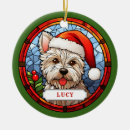 Recherche de westie ornements Terrier de l'ouest
