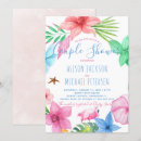 Search for couples shower luau invitations Hawaiian
