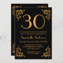 Search for vintage 30th birthday invitations Thirtieth