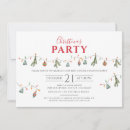 Search for end of year party invitations Watercolor