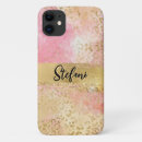 Search for gold brush strokes iphone cases Girly