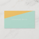 Search for dual business cards Trendy