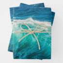 Search for ocean wave wrapping paper Tropical