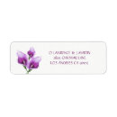 Search for calla lily wedding return address labels Floral