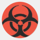 Search for biohazard stickers Black