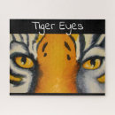 Search for tiger face puzzles Eyes