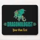 Recherche de dragon vert tapis souris Imaginaire