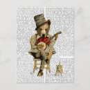 Recherche de banjo cartes postales Steampunk