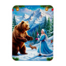Recherche de scène de neige magnets Hiver