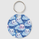 Search for fluffy clouds keychains Cute