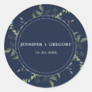 Search for watercolor blue wedding stickers Greenery