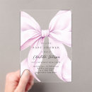 Search for purple baby girl shower invitations It's a girl