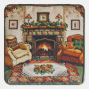 Search for cozy home stickers Fireplace
