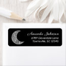 Search for moons return address labels Celestial