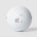Search for elephant golf balls Illustration