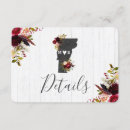 Recherche de bordeaux et blanc mariage invitations Couple