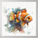 Search for clown fish art Beach