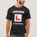 Search for cameraman tshirts Job