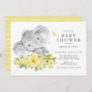 Search for watercolor elephant baby shower invitations Safari