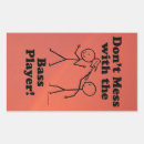 Search for bass player stickers Bassist