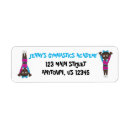 Search for gym return address labels Acrobatics