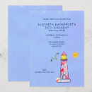 Search for nautical 50th birthday invitations Watercolor